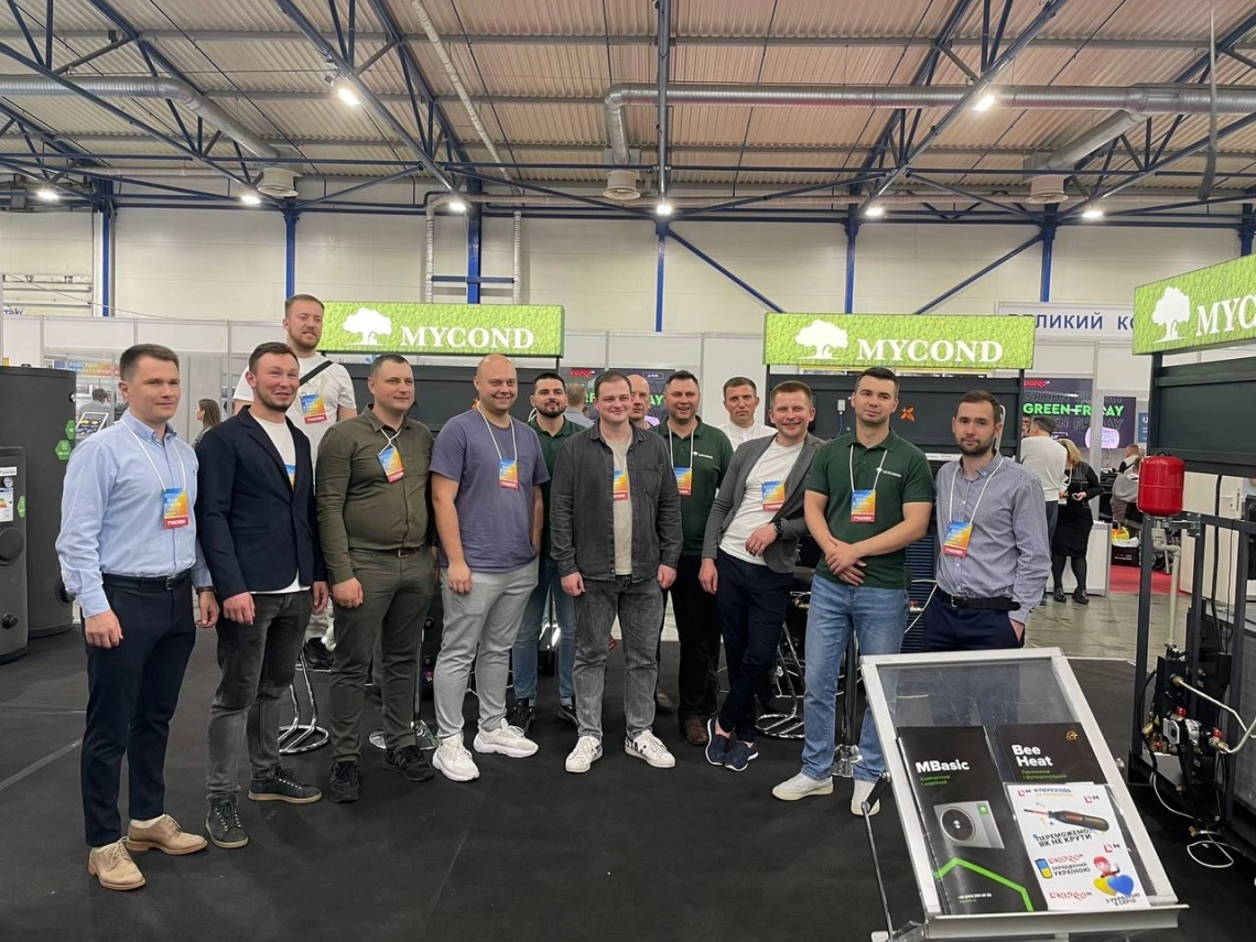 Der Stand von Aclima auf der AquaTherm Kiew 2023 zeigt ihre neuesten HVAC-L&ouml;sungen.