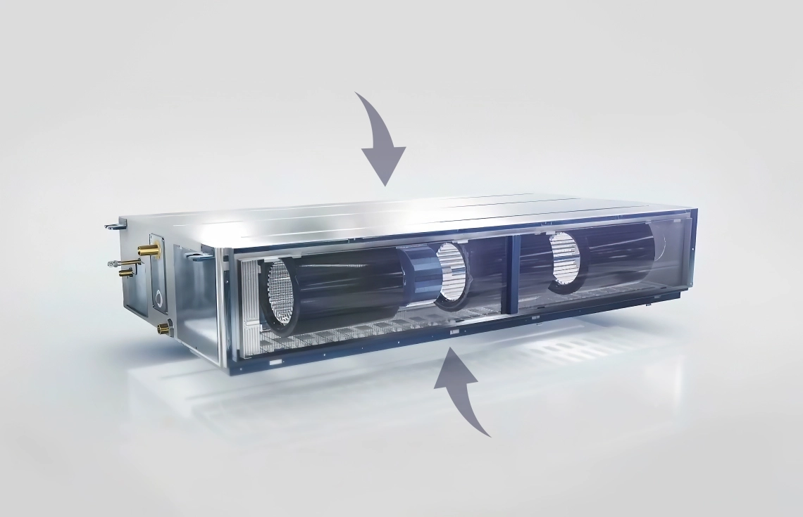 MyCond Medium ESP Kanal kompaktes Design mit Doppelventilator