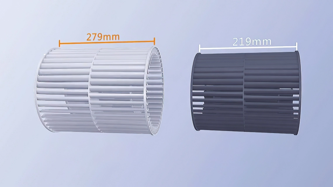 MyCond Hoher ESP-Kanal, vergrößertes Lüfterrad 279 mm