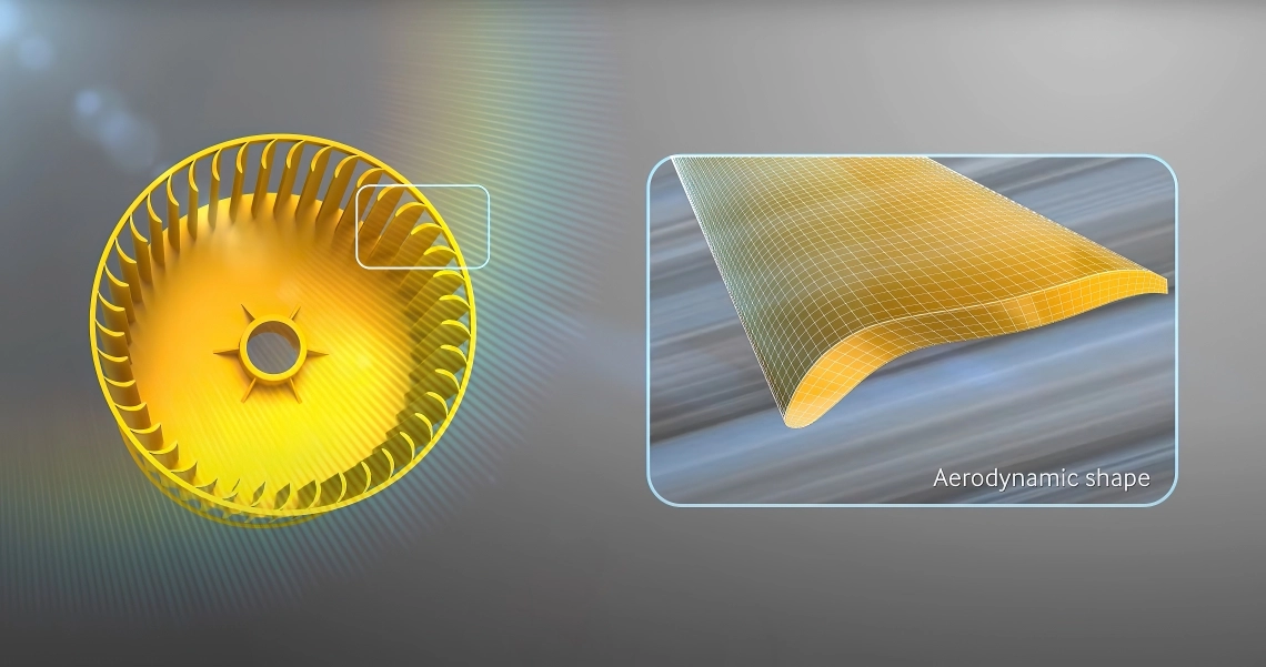 MyCond Wandlüfter der N-Serie mit aerodynamischer Form