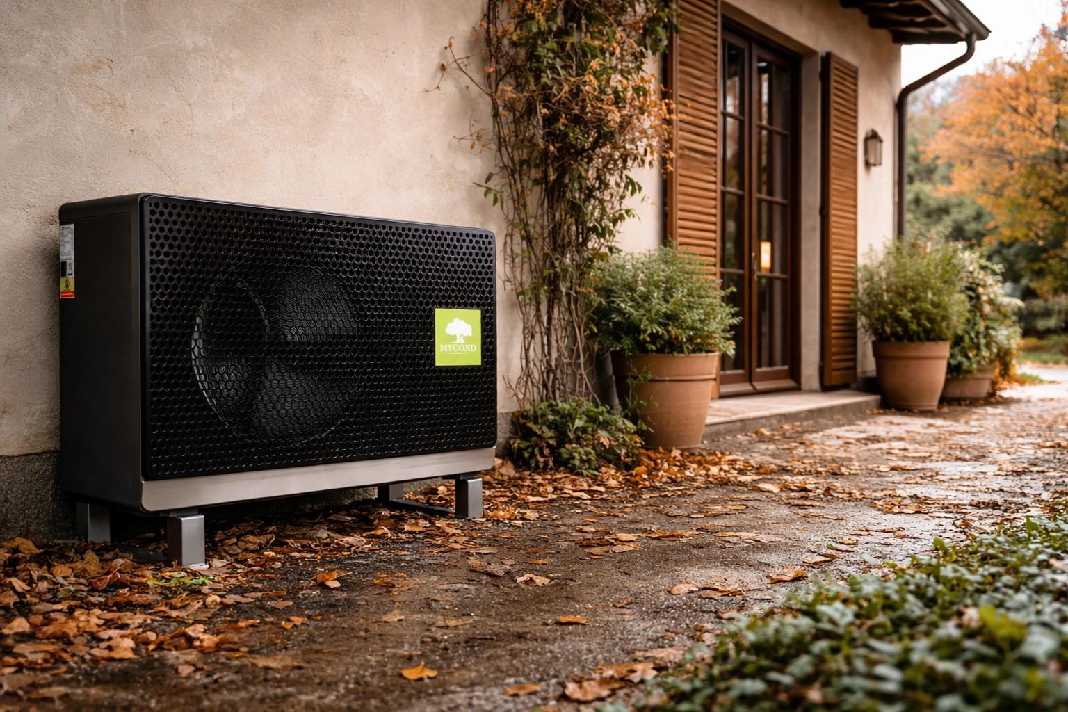 Energiesparender Klimakontrolle mit W&auml;rmepumpe - Mycond BeeSmart