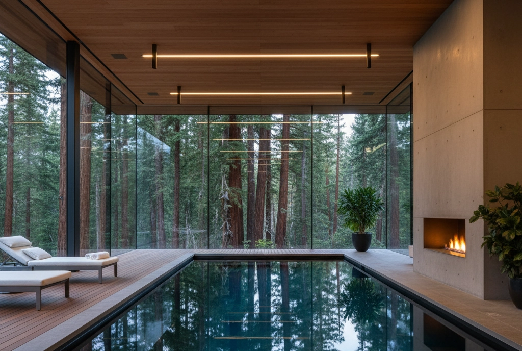 Ein Entfeuchtungsgerät für Schwimmbäder in Privathäusern mit automatischer Steuerung, Modell Mycond MBA G