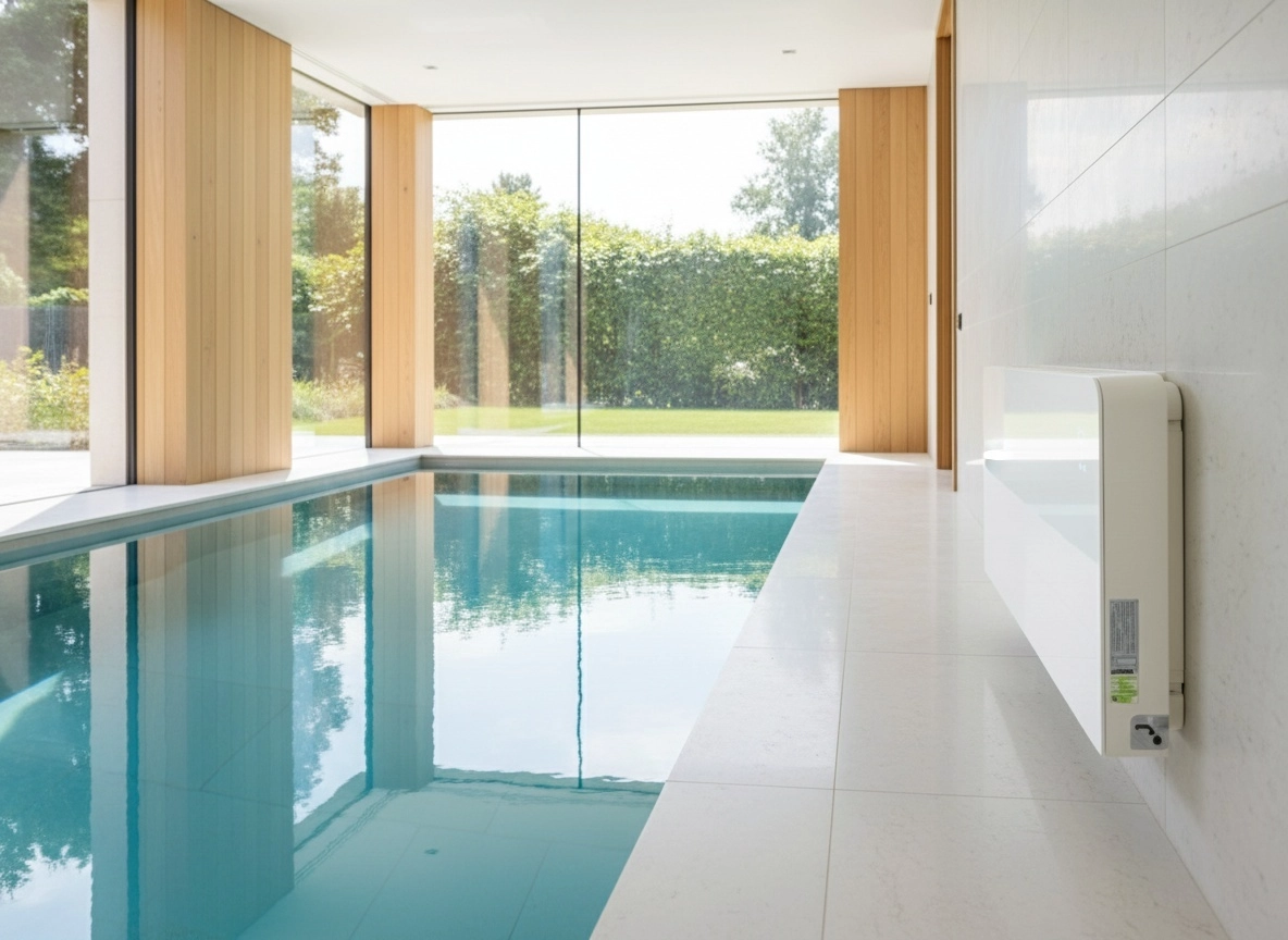 Ein Entfeuchtungsgerät für Schwimmbäder mit professioneller Zuverlässigkeit, Modell Mycond MBA G