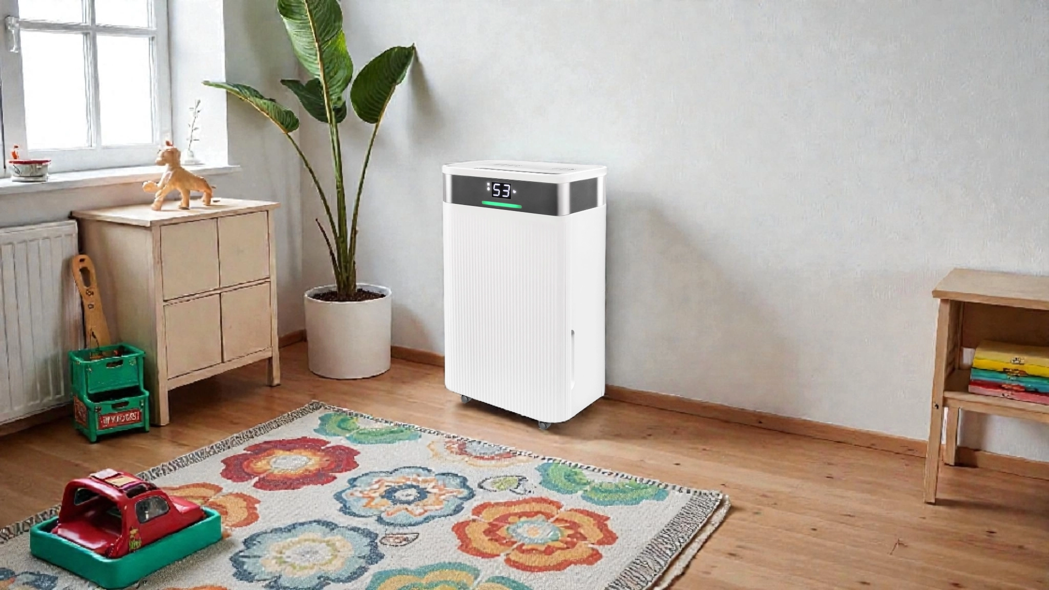 Haushaltsluftentfeuchter für die Küche, automatische Abtauung, umweltfreundlich - Tibo Eco 12