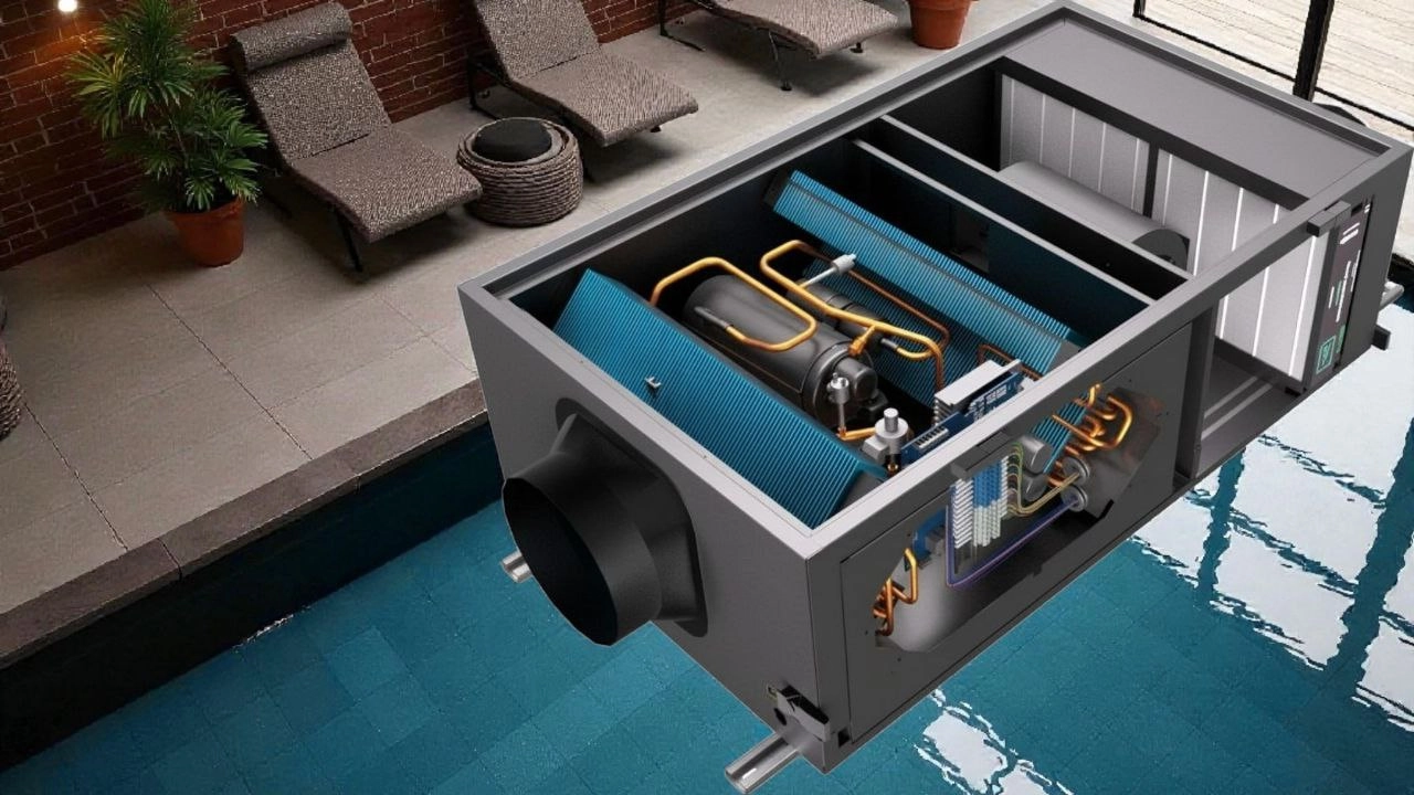 Kanalentfeuchter für Schwimmbäder mit automatischer Einschaltung Mycond MSHAC