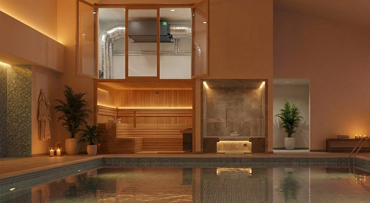 Kanaltrockner für Schwimmbäder - Energiespartechnologien - Mycond MSHAC