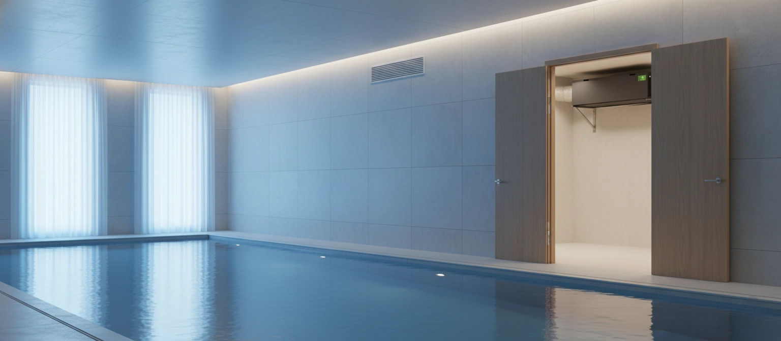 Kanaltrockner für Schwimmbäder - saubere und trockene Atmosphäre - Mycond MSHAC