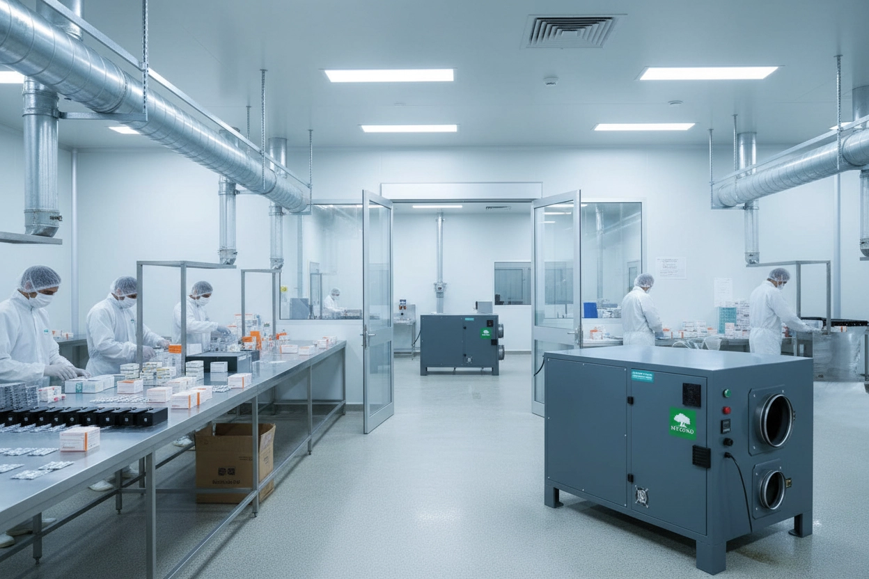 Luftentfeuchter Adsorption f&uuml;r Industrieobjekte Mycond DESS