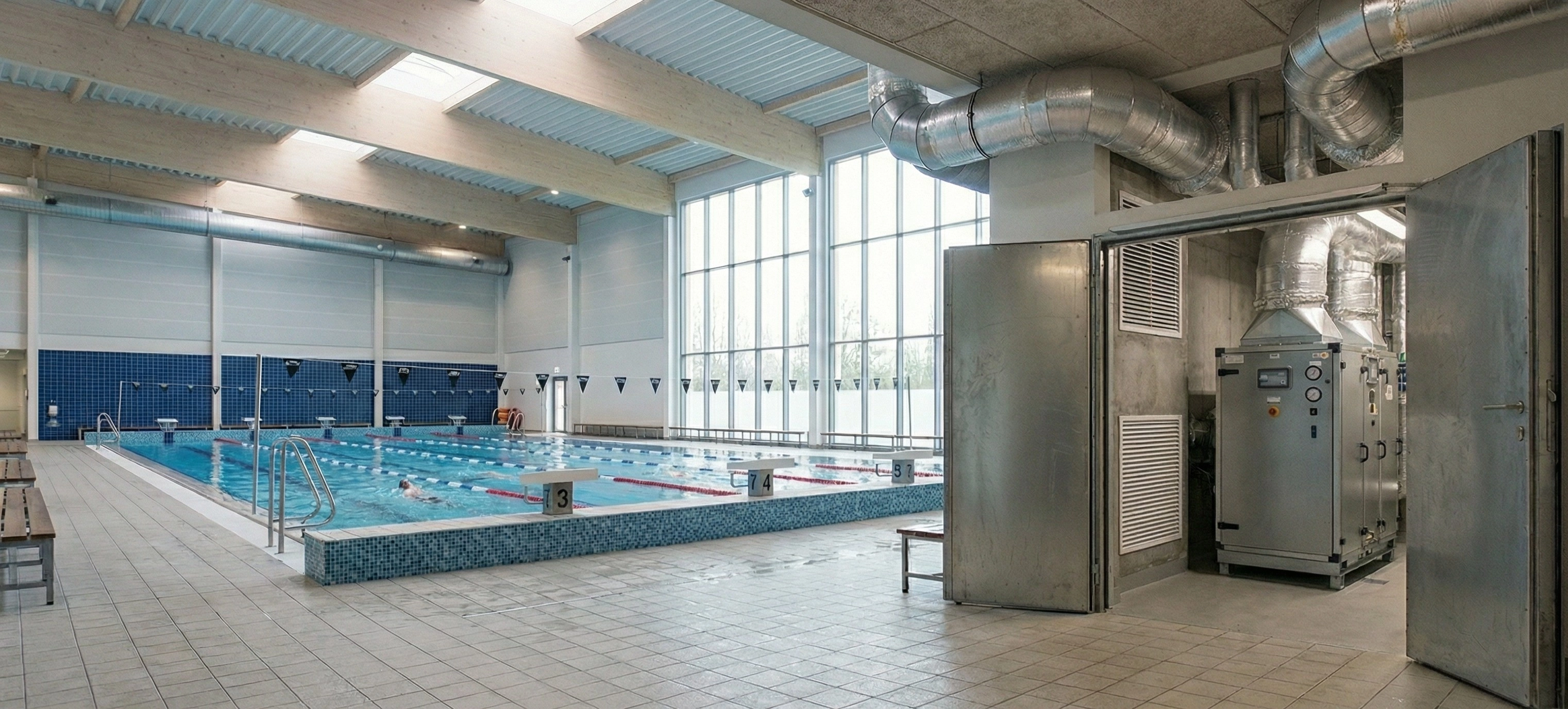 Luftentfeuchter mit korrosionsbeständigem Wärmetauscher, feuchter Betrieb Mycond MID MSP