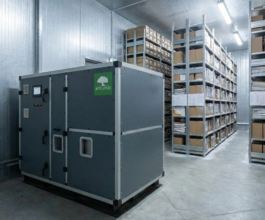 Planung eines Luftentfeuchtungssystems f&uuml;r Museen und Archive