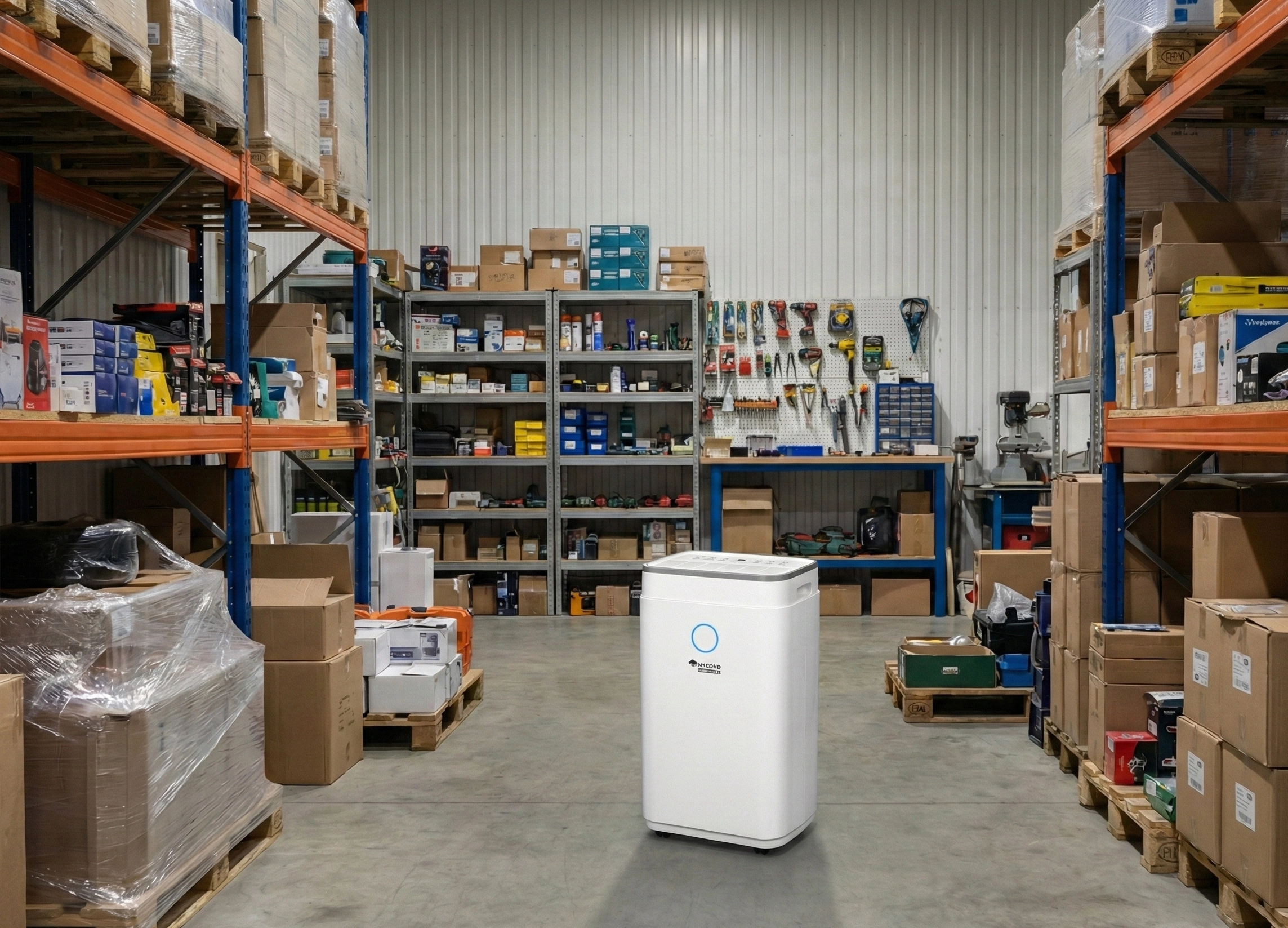 Trocknungssysteme für Lagerhäuser zum Schutz von Waren und Ausrüstung vor Feuchtigkeit