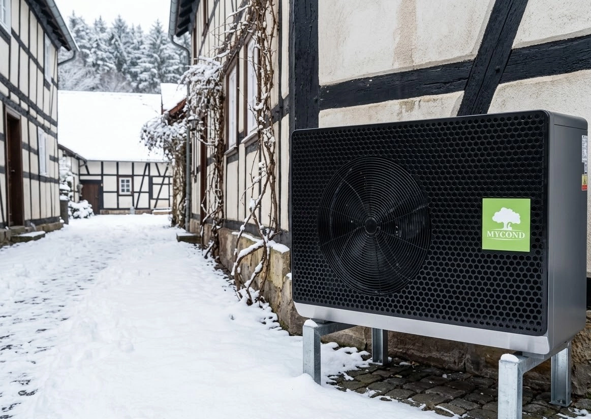 W&auml;rmepumpe f&uuml;r effizienten Betrieb mit Fan-Coils - Mycond BeeSmart