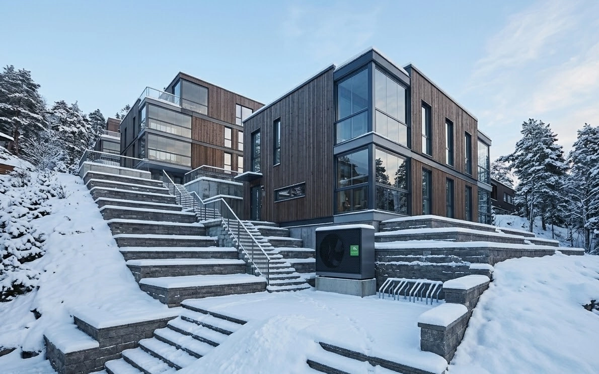 W&auml;rmepumpe f&uuml;r Wohnungen mit stufenloser Leistungsregelung Mycond BeeSmart