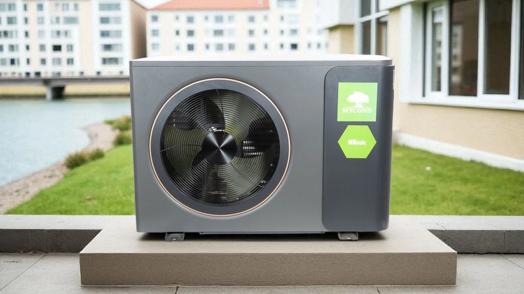 Wärmepumpe Heizung und Kühlung das ganze Jahr über Mycond MBasic