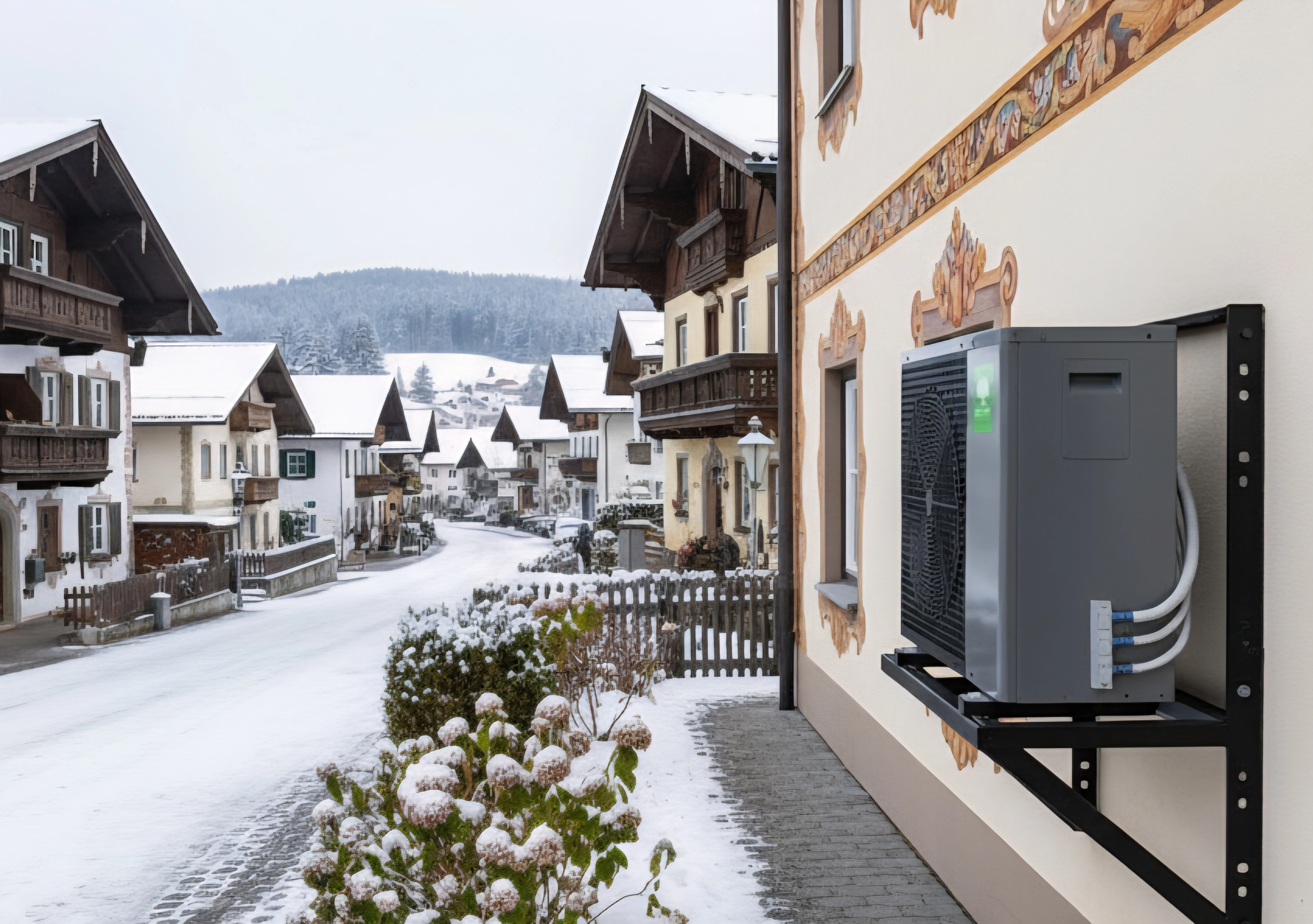 Wärmepumpe hoher Heizpegel Mycond BeeHeat