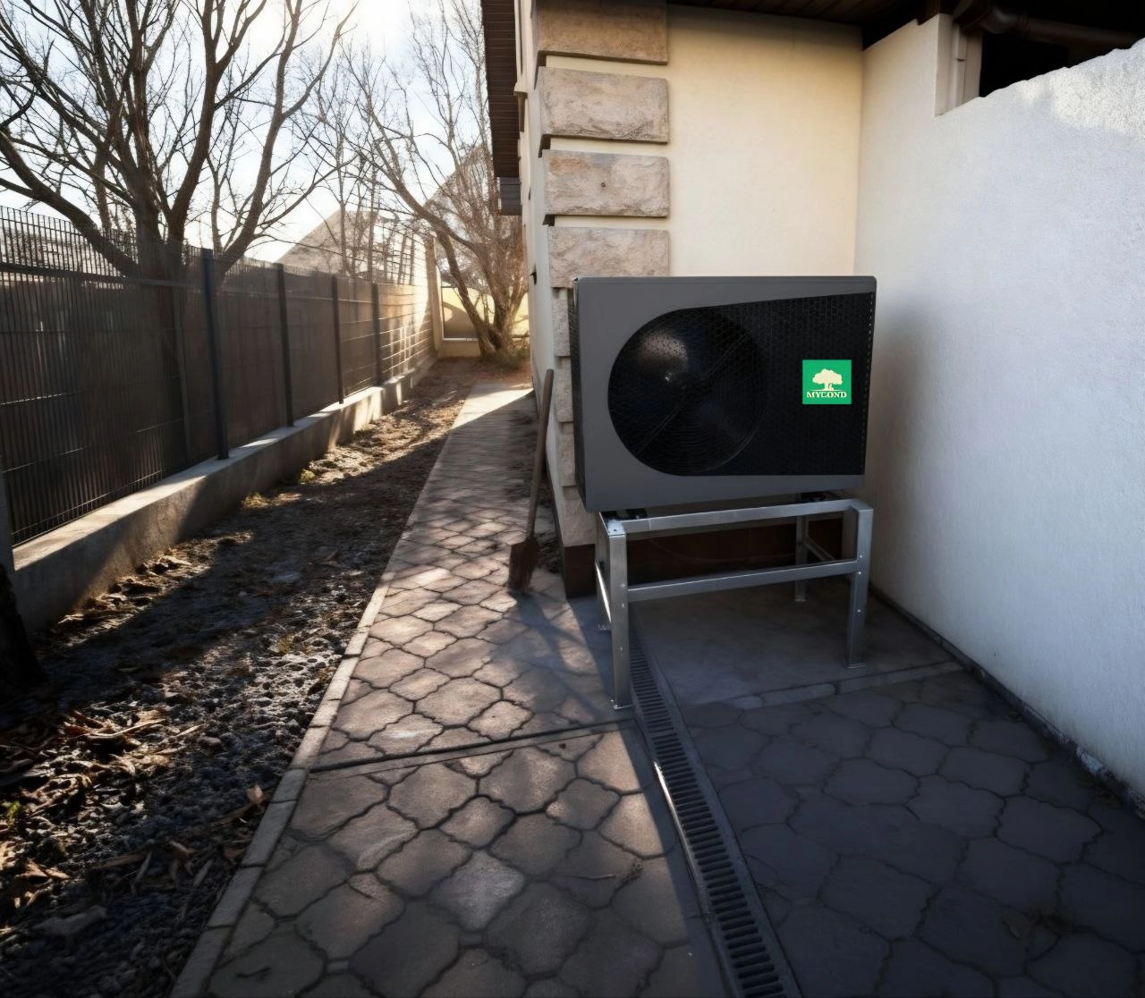 Wärmepumpe im Winter und Sommer, hohe Leistung - Mycond BeeThermic