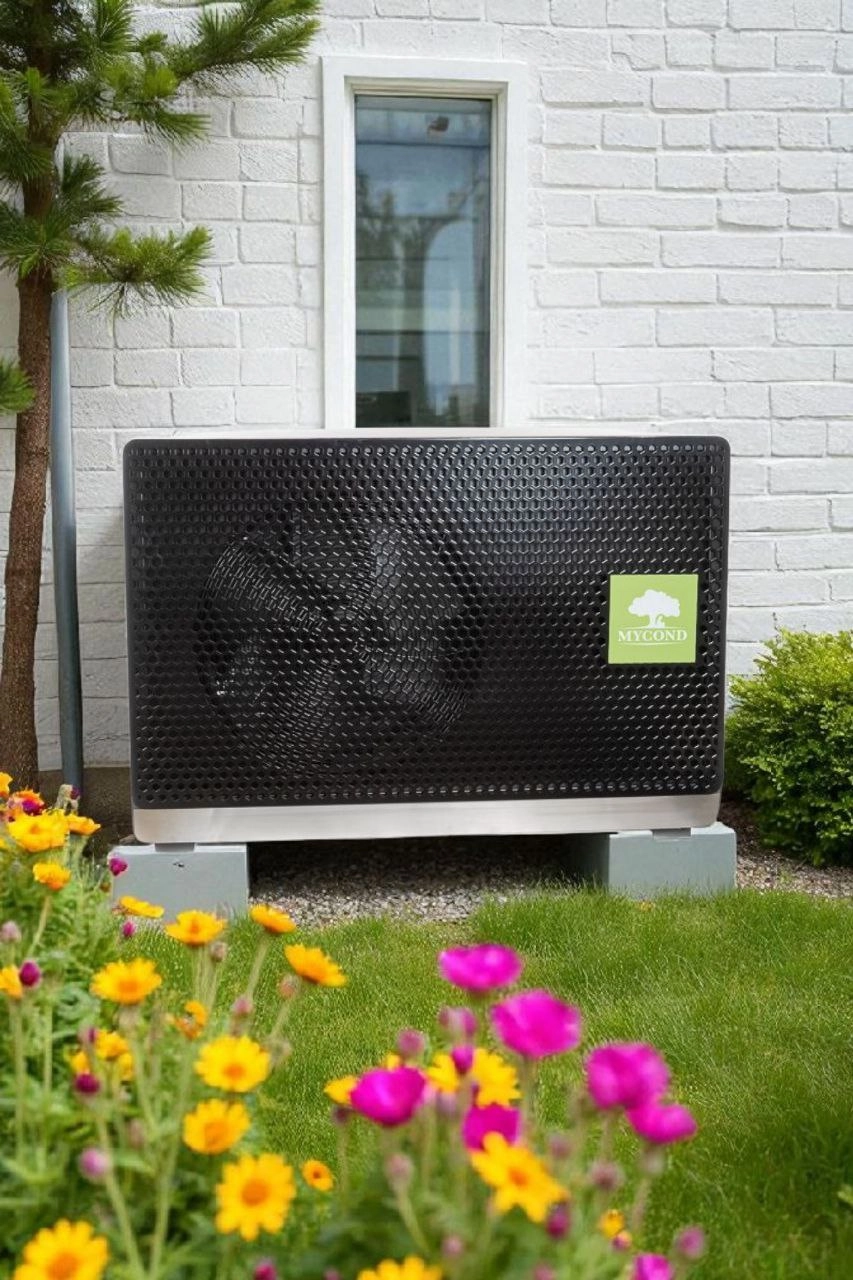 Wärmepumpe lautloser Betrieb am Tag Mycond BeeSmart