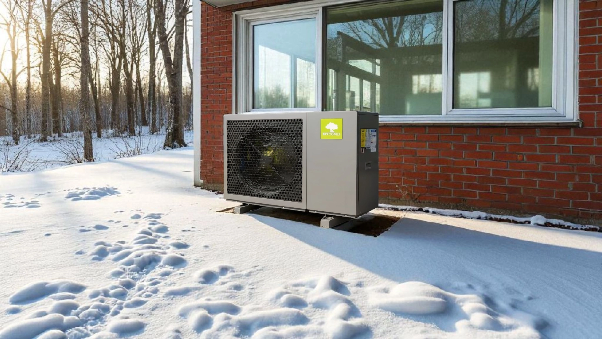 Wärmepumpe mit eingebautem Kontrollsystem, Mycond BeeHeat
