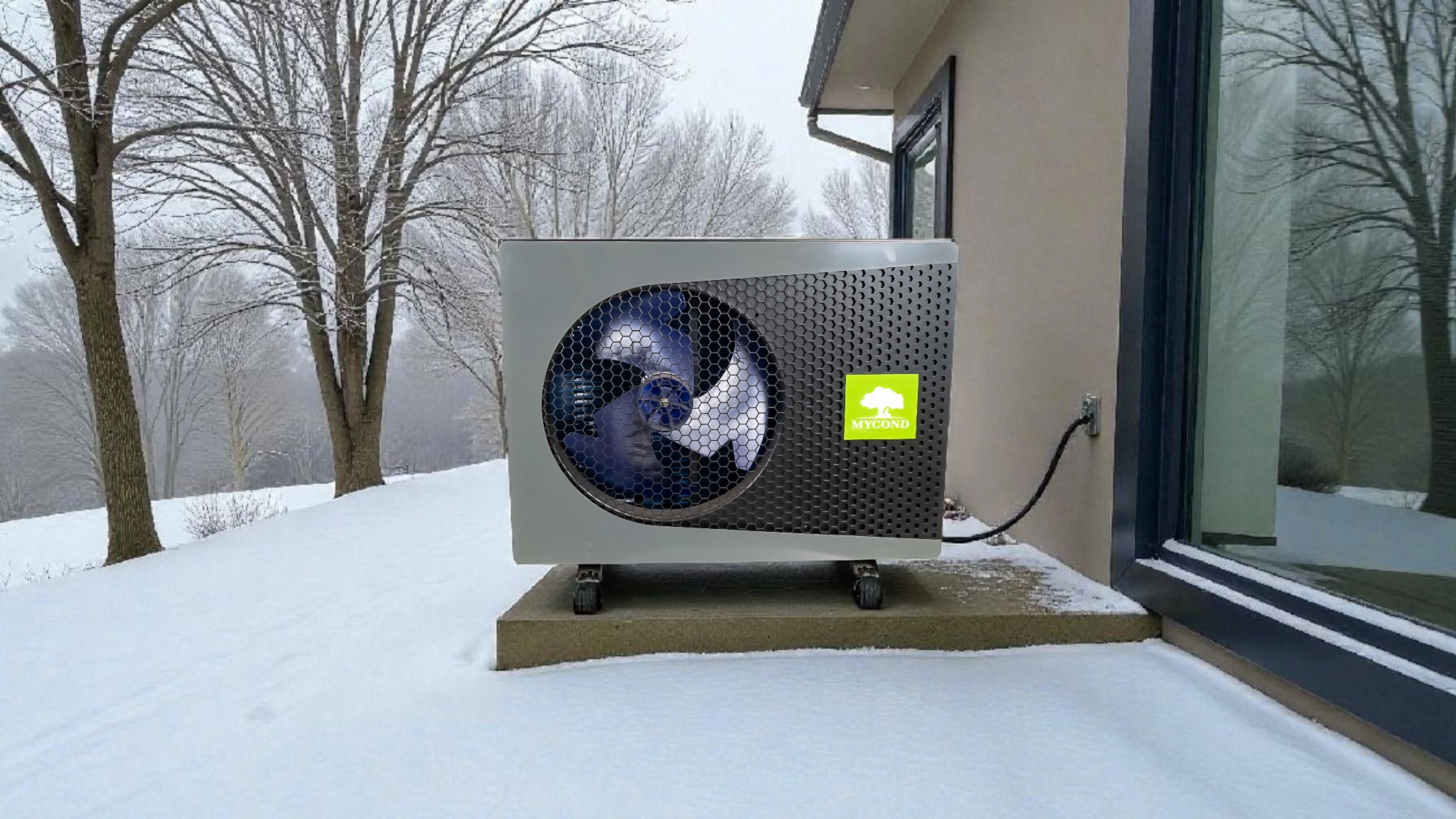 Wärmepumpe Monoblock: optimale Temperatur Mycond BeeThermic