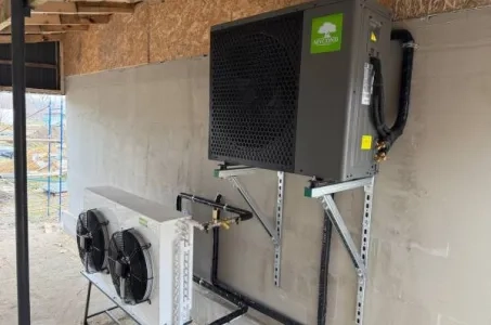 Vorstadtwohnung mit Mycond Split-Wärmepumpen der BeeHeat-Serie