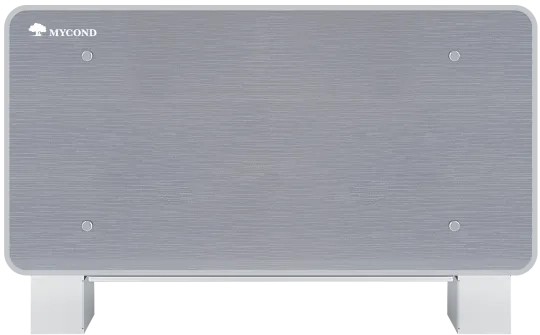 Design-Standventilatorkonvektoren Serie Silver Glass