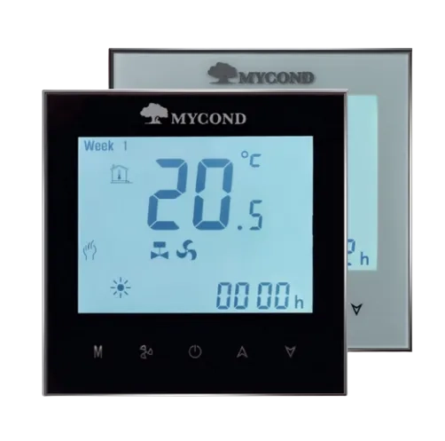 Gebläsekonvektor-Thermostat Mycond TRF-B2 weiß / schwarz