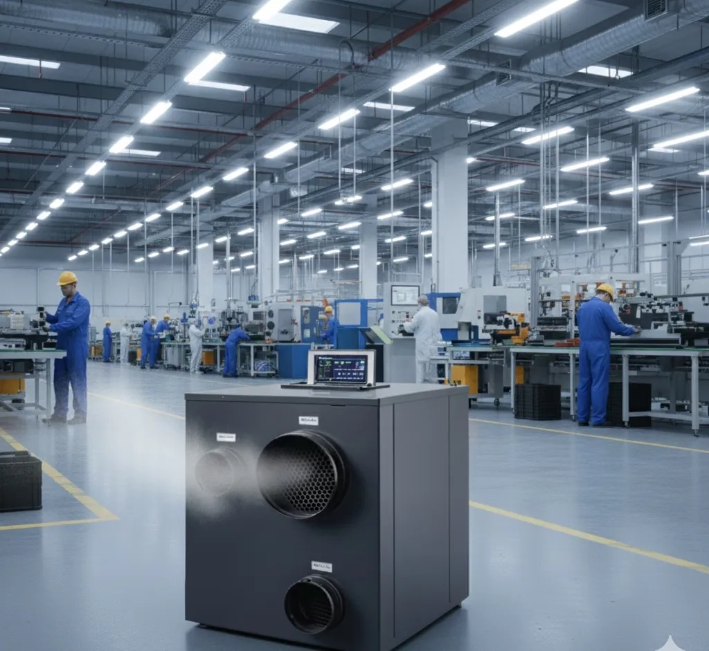 Desiccant-Kühlung: Effiziente Integration mit Absorptionskältemaschinen für optimale Feuchte- und Temperaturregelung