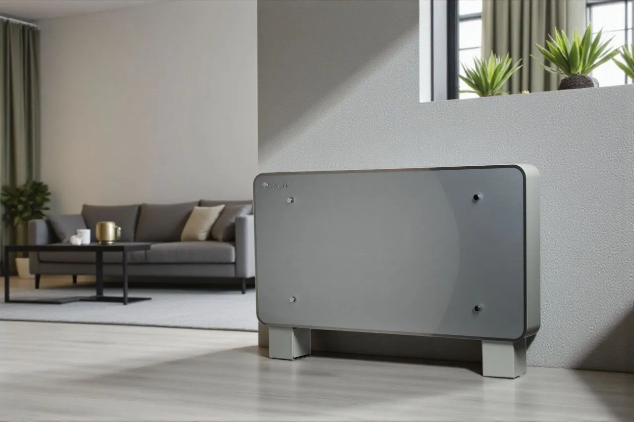 So wählen Sie ein ultraleises Fan-Coil-Gerät für die Wohnung: der vollständige Guide zur Design-Serie Mycond Silver Glass